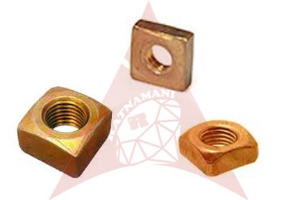 Brass Square Nut